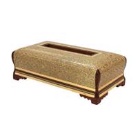 جای دستمال کاغذی خاتم کاری مارک اخوان مارکت لند MKH215