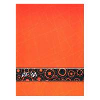 دفتر کلاسوری افرا 200 برگ طرح 6 Afra 200 Sheets Box File Notebook Type 6