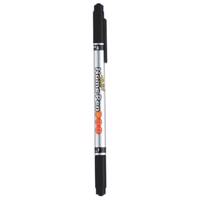 ماژیک سی دی مونامی دوسر مشکی Monami Twin Name Pen Black CD Marker