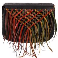 کیف دوشی چرم گالری مثالین کد 234002 Mesaleen 234002 Leather Shoulder Bag
