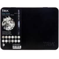 ماژیک حرفه ای 12 رنگ لتراست مدل Tria Grey Tones Letraset Tria Grey Tones 12 Colored Professional Marker