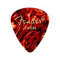 پیک گیتار الکتریک فندر مدل کلاسیک سلولوید تین بسته دوازده عددی Fender 351 Shape Classic Celluloid Thin Pick