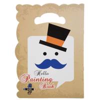 دفتر نقاشی کلاس ممو طرح آقای سیبیل Classmemo Mr Mustache Painting book