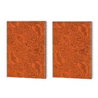 دفتر یادداشت چیترا کد 2-048 مجموعه 2 عددی Chitra 048-2 Notebook Set 2 Pcs