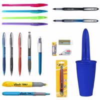 ست 18 تکه لوازم التحریر بیک مدل Boys High School 02 Bic Boys High School 02 Stationery Set 18 pcs