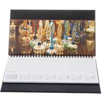 تقویم رومیزی 1395 کلیپس طرح آثار باستانی Clips Monument 1395 Desktop Calendar