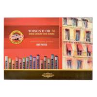 پاستل گچی 36 رنگ کوه نور مدل 8515 Koh i Noor 8515 Soft Pastel 36 Color