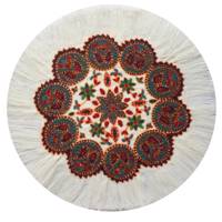 رومیزی پته دوزی کوی دوست مدل شمسه کد SH2W Kooyedoost Pate Tablecloth Shamse SH2W Diameter 45 cm