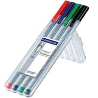 روان نویس 4 رنگ استدلر مدل Triplus Fineliner 334 Staedtler Triplus Fineliner 334 4 Color Rollerball Pen