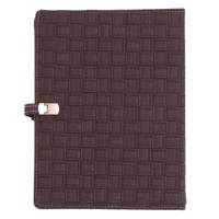 دفتر کلاسوری دوکادفتر طرح چرم مدل 2014-607 DokaDaftar Leather 607-2014 Binder Notebook