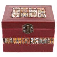 جعبه چرمی طهرانی طرح 7 کد 191009 - Tehrani 191009 Box Leather