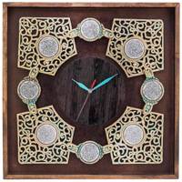 ساعت دیواری گالری آسوریک طرح مشبک کد 86019