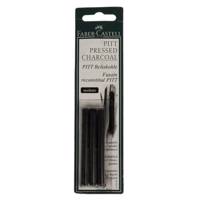 زغال فابر کاستل مدل PITT Pressed بسته 3 عددی Faber-Castell PITT Pressed Charcoal Pack of 3