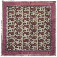 رومیزی ترمه خاتون طرح شهرزاد بنفش کد 130006