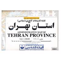 کتاب نقشه استان تهران