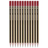 مداد مشکی اسکای گلوری مدل Wood بسته 12 عددی - Skyglory Wood Black Pencil Pack of 12