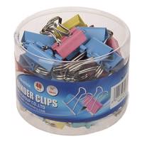 گیره کاغذ دلی سایز 19 میلی متر - بسته 40 عددی Deli Paper Clip Size 19mm - Pack of 40