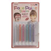 قلم 6 رنگ گریم لاکی آرت مدل Pearl Bright Lucky Art Pearl Bright 6 Color Make Up Pen