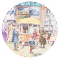 بشقاب دکوری طرح Ice Cream Seller