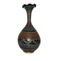 گلدان نقطه کوب گوهرچین کد 5236 ارتفاع 25 سانتی متر