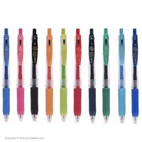 روان نویس 10 رنگ زبرا مدل Sarasa Clip Zebra Sarasa Clip 10 Color Rollerball Pen