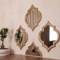 آینه دکوراتیو دکو گیوا مدل G101 مجموعه 4 تکه Decogiva G101 Decorative Mirror Set 4 Pieces