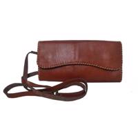 کیف دوشی چرم گروه هنری راح مدل A1001