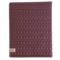 دفتر کلاسوری دوکادفتر طرح چرم مدل 1017-607 DokaDaftar Leather 607-1017 Binder Notebook