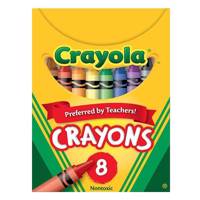 پاستل روغنی 8 رنگ کرایولا Crayola Crayons Pack Of 8