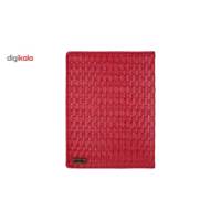 دفتر کلاسوری دوکادفتر طرح چرم مدل Dk607-101 DokaDaftar Leather Dk607-101 Binder Notebook