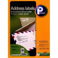 برچسب آدرس پرینتک کد A0300 - بسته 100 عددی Printec Address Labels Code A0300 - Pack of 100