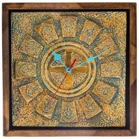 ساعت دیواری گالری آسوریک طرح بیزانس کد 86012