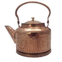 کتری مسی مس زنجان کد 1335 سایز متوسط - Zanjan Copper Kettle 1335 Medium