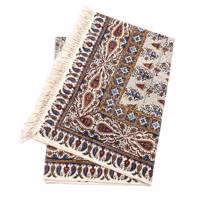 سفره قلمکار اثر زابلیان طرح 5-11-118 سایز 100 × 150 سانتی متر