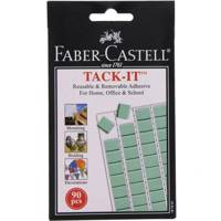 چسب خمیری فابر کاستل مدل Tack Ii Reusable and Removable بسته 90 عددی Faber Castell Tack Ii Reusable and Removable Adhesive Pack of 90