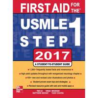 کتاب آزمون پزشکی آمریکا First Aid For The USMLE Step 1 2017 First Aid For The USMLE Step 1 2017 Book