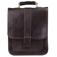 کیف دوشی چرم طبیعی شهر چرم مدل 3-111339 Leather City 111339-3 Leather Shuolder Bag