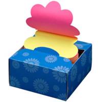 کاغذ یادداشت چسب دار هوپکس گل کد 21430 Hopax Flower Sticky Notes 21430
