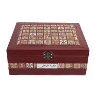 جعبه خیاطی چرمی طهرانی کد 191012 Tehrani 191012 Leather Sewing Boxes