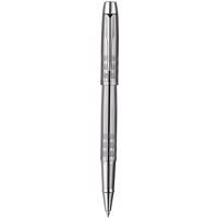 روان نویس پارکر سری IM مدل Premium Shiny Chrome Metal Chiselled - Parker Premium Shiny Chrome Metal Chiselled IM Series Rollerball Pen