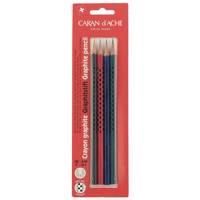 مداد طراحی کارن داش مدل Graphite بسته 4 عددی Caran dAche Graphite Sketch Pencil Pack of 4