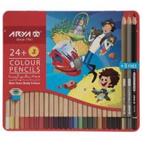 مداد رنگی 24 رنگ آریا مدل 3022 Arya 3022 24 Color Pencil