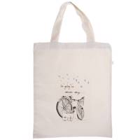 ساک خرید آنجلیک طرح دوچرخه امید سایز بزرگ Angelic Hope Bycicle Design Shopping Bag Large Size