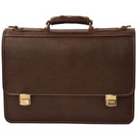 کیف اداری چرم طبیعی کهن چرم مدل L84-7 Kohan Charm L84 Leather Briefcase