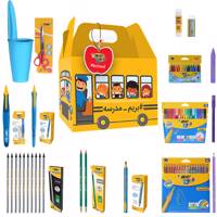 بسته 22 عددی نوشت افزار بیک مدل02 Boys School Bic Boys School 02 Pack of 22