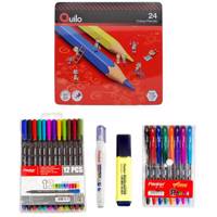 مجموعه 5 تکه نوشت افزار الف با کد 32 Alef Ba 32 Stationery Set 5 pcs