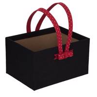 پاکت هدیه مدل چوبی طرح نمدی ساده 1 Wood Felt Simple Design 1 Horizontal Gift Bag