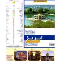 نقشه سیاحتی و گردشگری شهر تبریز Tourist Map of Tabriz City