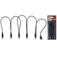 کابل برق افکت استگ مدل SPS-DC-5M1F STAGG SPS-DC-5M1F Power Cable for 5 Effects Pedals Black
