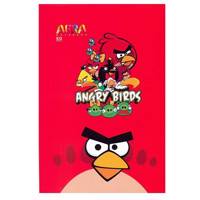 دفتر نقاشی 50 برگ افرا طرح پرندگان خشمگین 2 جلد شومیز Afra 50 Sheets Painting Angry Birds 2 Design Soft Cover Notebook
